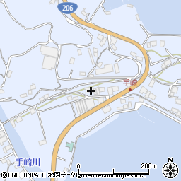 長崎県長崎市長浦町1100周辺の地図