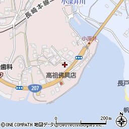 帆崎寿司周辺の地図