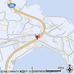 長崎県長崎市長浦町1071周辺の地図