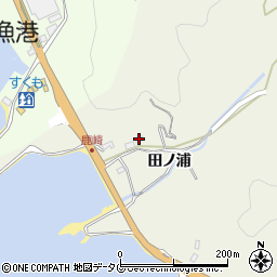 高知県宿毛市小筑紫町田ノ浦474周辺の地図