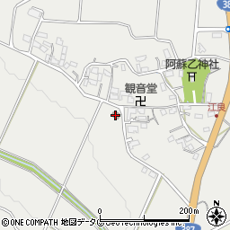 江良集落センター周辺の地図