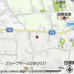 熊本県玉名市岱明町山下191-2周辺の地図