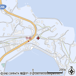 長崎県長崎市長浦町1058周辺の地図