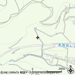 長崎県諫早市高来町善住寺232周辺の地図