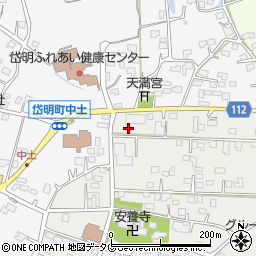 熊本県玉名市岱明町山下50周辺の地図