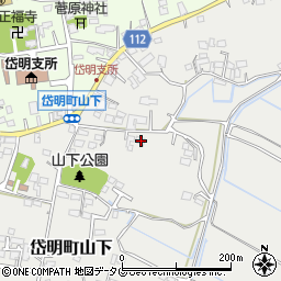 熊本県玉名市岱明町山下396周辺の地図