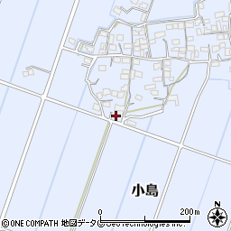 熊本県玉名市小島1110周辺の地図