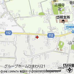 熊本県玉名市岱明町山下191-1周辺の地図