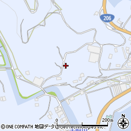 長崎県長崎市長浦町1247周辺の地図