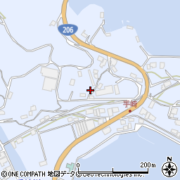 長崎県長崎市長浦町726周辺の地図