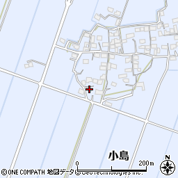 熊本県玉名市小島1108周辺の地図