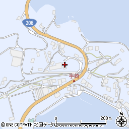 長崎県長崎市長浦町792周辺の地図