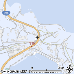 長崎県長崎市長浦町813周辺の地図