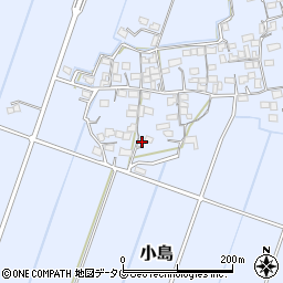 熊本県玉名市小島1111周辺の地図