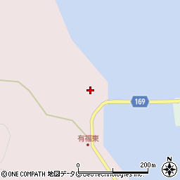 長崎県南松浦郡新上五島町有福郷1周辺の地図