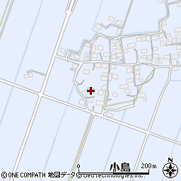 熊本県玉名市小島1108-2周辺の地図