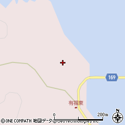 長崎県南松浦郡新上五島町有福郷20周辺の地図