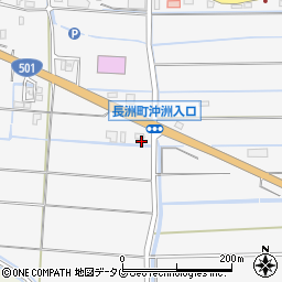 熊本県玉名郡長洲町清源寺3001周辺の地図