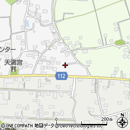 熊本県玉名市岱明町中土1085周辺の地図