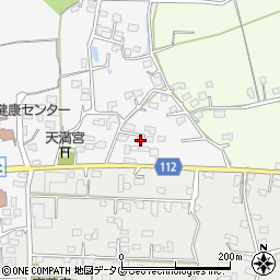 熊本県玉名市岱明町中土1060-11周辺の地図