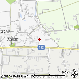 熊本県玉名市岱明町中土1058周辺の地図