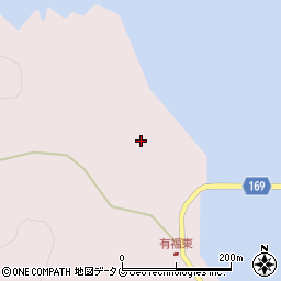 長崎県南松浦郡新上五島町有福郷18周辺の地図