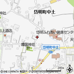 熊本県玉名市岱明町中土787周辺の地図