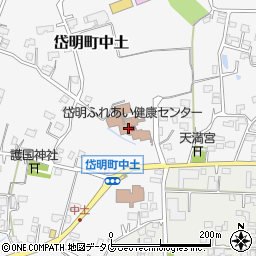 熊本県玉名市岱明町中土1022周辺の地図