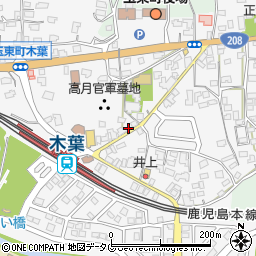熊本県玉名郡玉東町木葉636-1周辺の地図