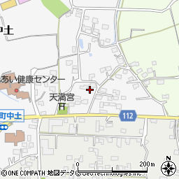 熊本県玉名市岱明町中土1103周辺の地図