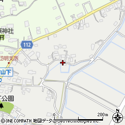 熊本県玉名市岱明町山下487周辺の地図