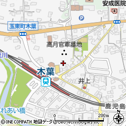 熊本県玉名郡玉東町木葉604周辺の地図