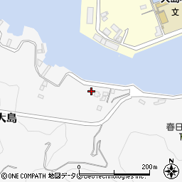 高知県宿毛市大島13-13周辺の地図