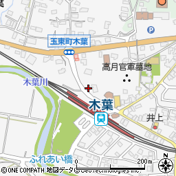 熊本県玉名郡玉東町木葉647周辺の地図