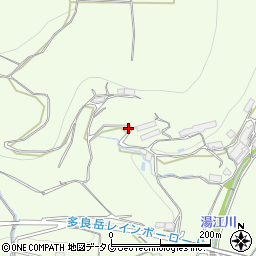 長崎県諫早市高来町善住寺696周辺の地図
