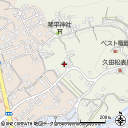 久田松コーポＢ周辺の地図