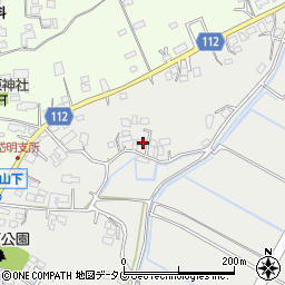 熊本県玉名市岱明町山下496周辺の地図