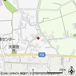 熊本県玉名市岱明町中土1072周辺の地図