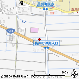 熊本県玉名郡長洲町清源寺3040周辺の地図