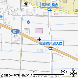 熊本県玉名郡長洲町清源寺3034-1周辺の地図