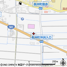 熊本県玉名郡長洲町清源寺3039周辺の地図