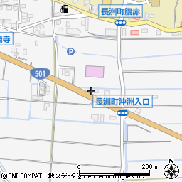 熊本県玉名郡長洲町清源寺3034周辺の地図