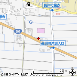 熊本県玉名郡長洲町清源寺3033周辺の地図