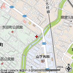 本堂川橋周辺の地図