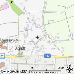 熊本県玉名市岱明町中土1071-1周辺の地図