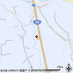 熊本県熊本市北区植木町豊岡2892-1周辺の地図