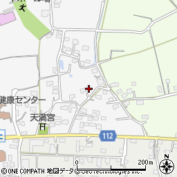 熊本県玉名市岱明町中土1071周辺の地図