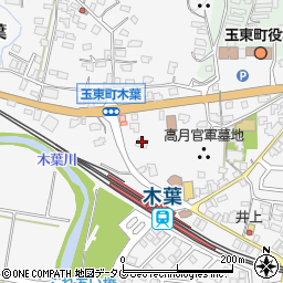 玉東斎場周辺の地図