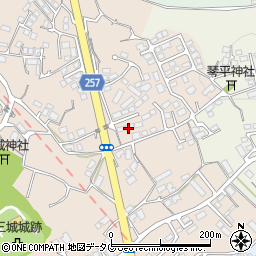 台湾弘法足心堂周辺の地図