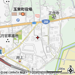 熊本県玉名郡玉東町木葉697周辺の地図